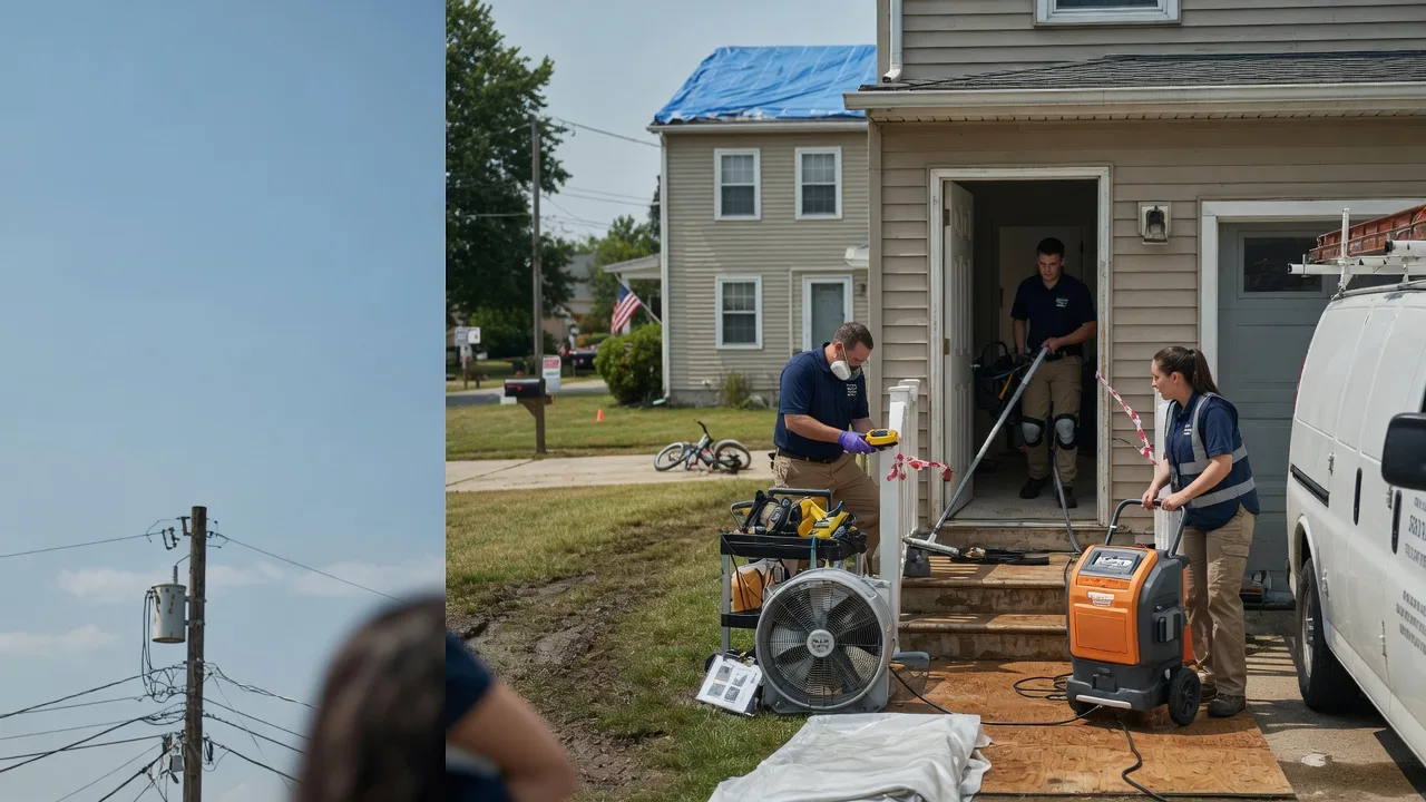 Water Damage Repair in Egan, SD near me
